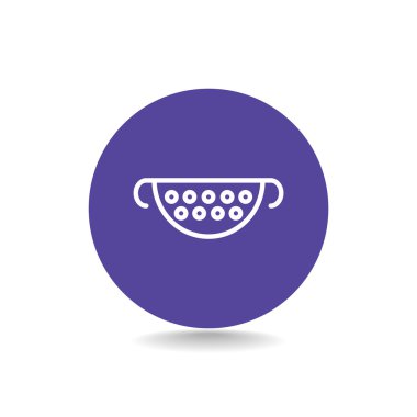 mutfak kevgir simgesi