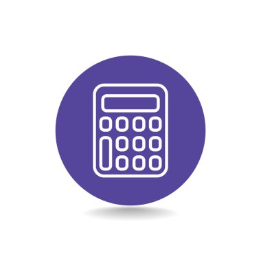 Finans hesap makinesi simge