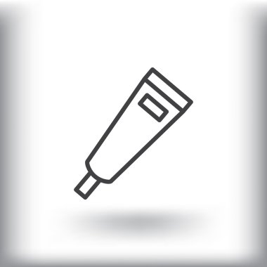 Jel, köpük veya sıvı sabun şişe simgesi