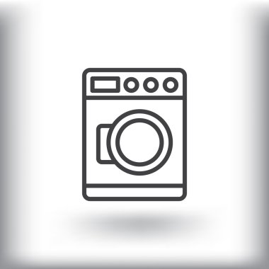 çamaşır makinesi simgesi