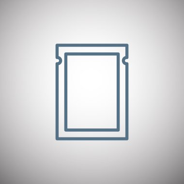 Polietilen yalıtımlı çanta simgesi