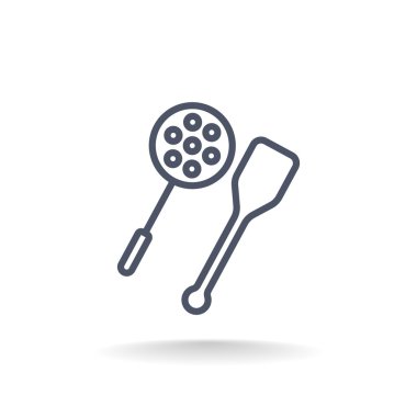 kaşık ve spatula simgesi