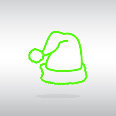 Santa şapka simgesi