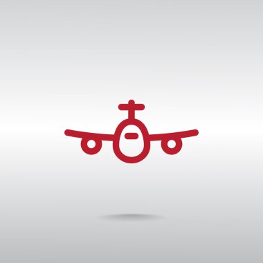 Uçak çizgisi simgesi