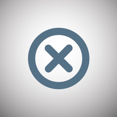 Yanlış işareti simgesi