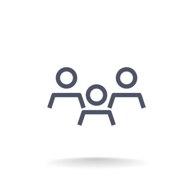 Grup insanların web simgesi