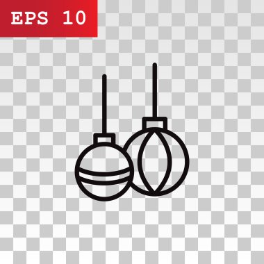 Oyuncak ballsl tatil köknar-ağaç için. 