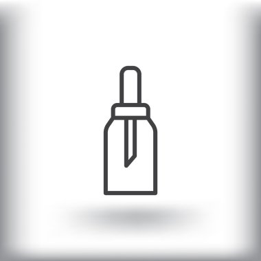 Jel, köpük veya sıvı sabun şişe simgesi