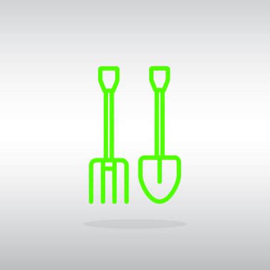 dirgen kürek simgesi