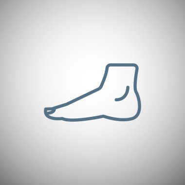 İnsan ayağı simgesi 