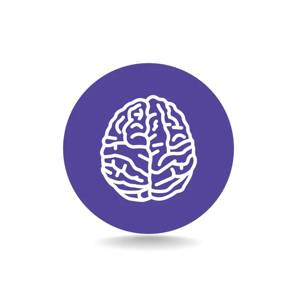 Medycyna mózg ikona — Wektor stockowy