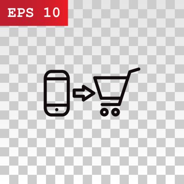 bir cep telefonu simgesi alımı