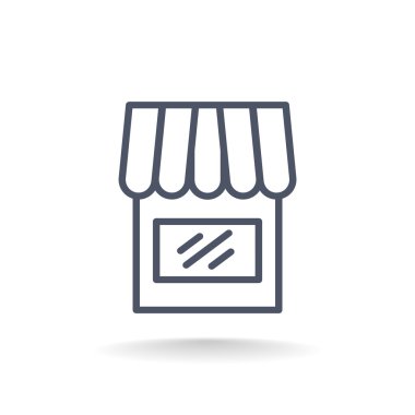 Dükkanı cephe web simgesi