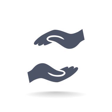 Yardım eller simgesini