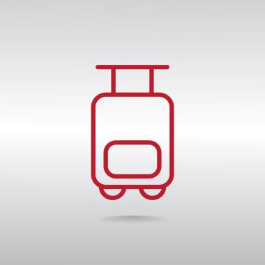 turist çanta simgesi