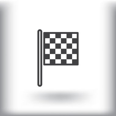 eski stil damalı bayrak