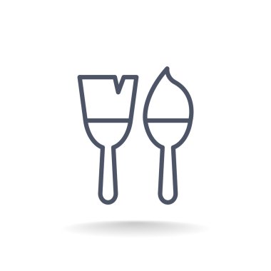 pantolon fırça simgesini