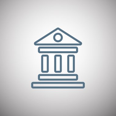 banka binası simgesi