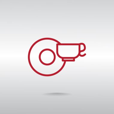 Kahve fincanı işareti simgesi