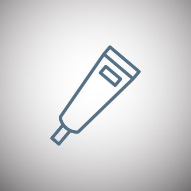 Jel, köpük veya sıvı sabun şişe simgesi