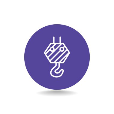 Yapı vinci kancası simgesi