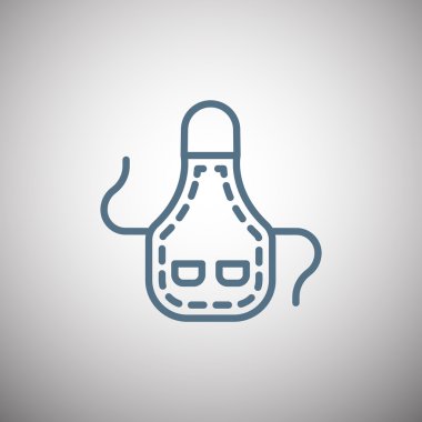 Mutfak önlüğü simgesi