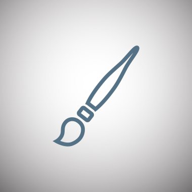 Boya fırça işareti simgesi