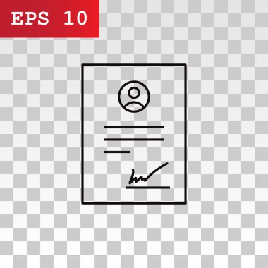 Sözleşme kabul simgesi