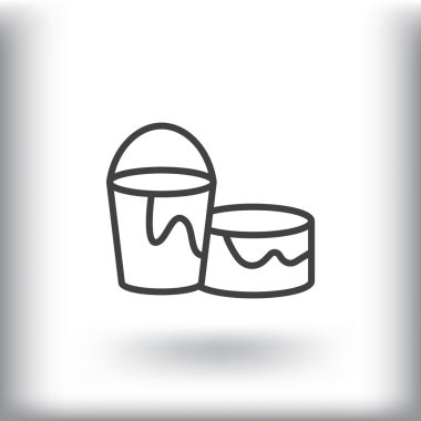 boya kutuları simge