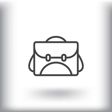 okul çantası simgesi