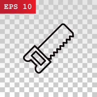 demir testeresi aracı simgesini