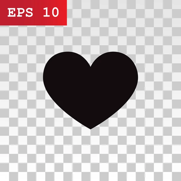 Corazón icono web — Archivo Imágenes Vectoriales