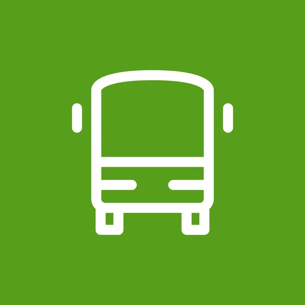Busfahrgast-Ikone — Stockvektor