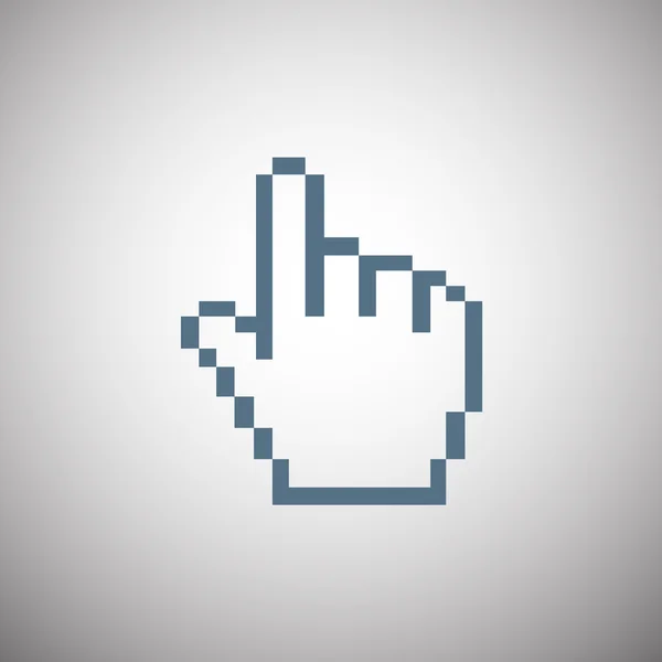 Hand cursor icon — Stock Vector
