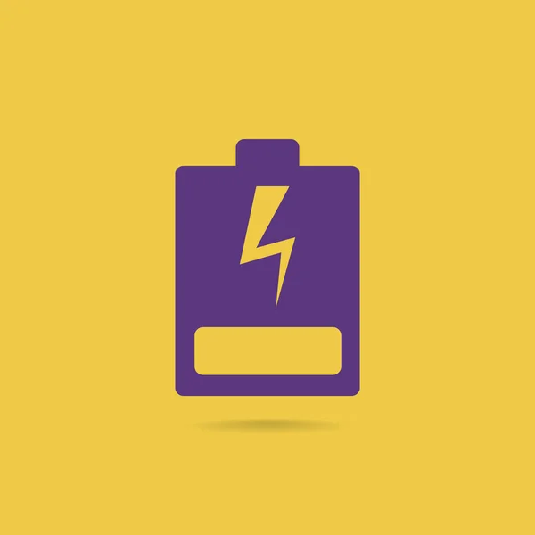Accumulator battery icon — Stock Vector