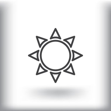 Anahat güneş simgesi