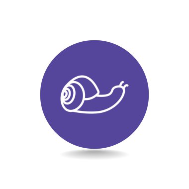 çizgi film salyangoz simgesi