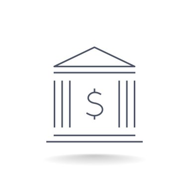 banka binası simgesi