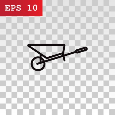 Basit simge el arabası