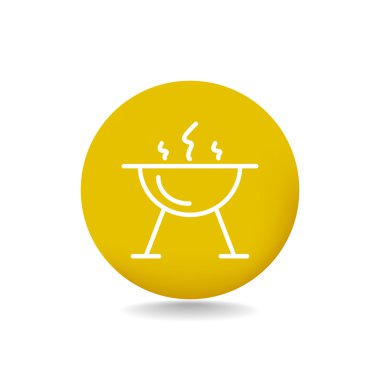 mangal barbekü simgesi