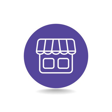 Dükkanı cephe web simgesi