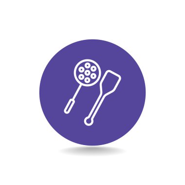  kaşık ve spatula simgesi