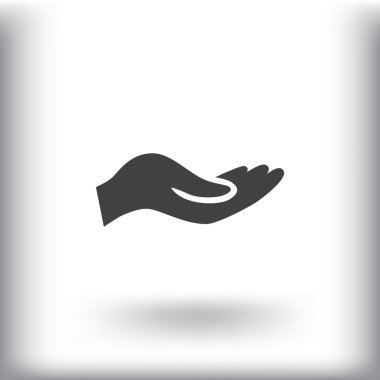 Sadaka web simgesi vermek.