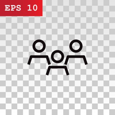 Grup insanların web simgesi