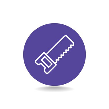 demir testeresi aracı simgesini