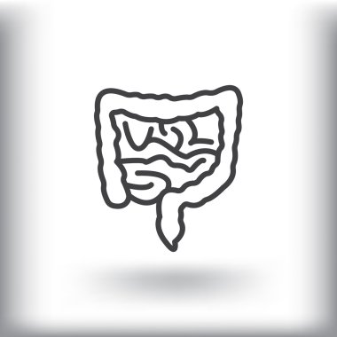 insan bağırsak simgesi