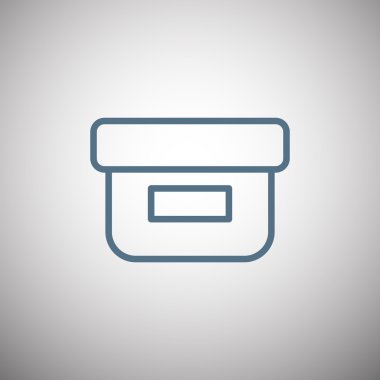 yiyecek kabı simgesi