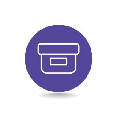 yiyecek kabı simgesi