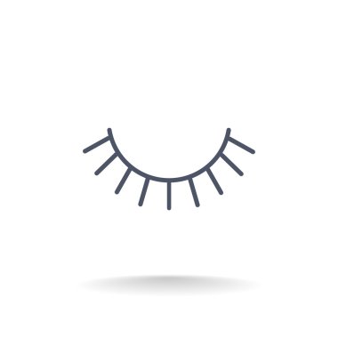 Maskara kirpik simgesi