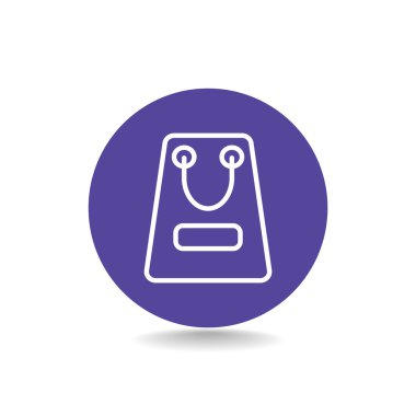 kağıt ambalaj ya da çanta simgesi